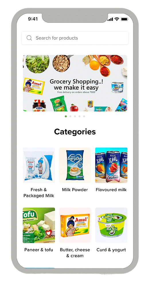 Groceries and Supermarket