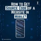 How to Get Source Code of a Website in Mobile?