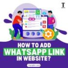 How to Add Whatsapp Link in Website?