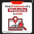 How to Find IP Address of a Website in CMD